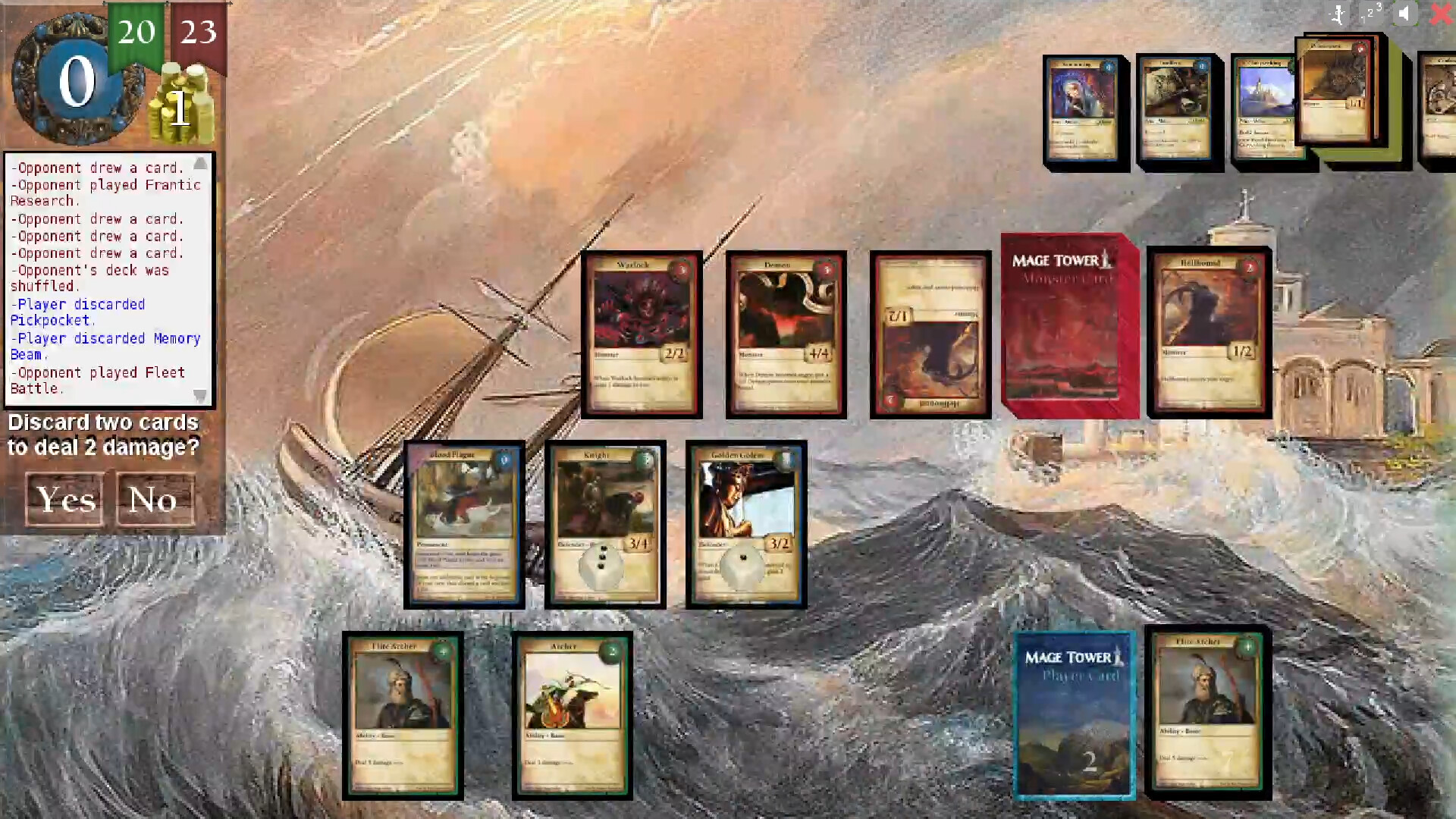 #1. Mage Tower, A Tower Defense Card Game (Steam) Przez: Super Mega Games