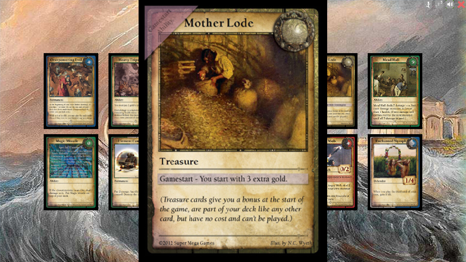 #5. Mage Tower, A Tower Defense Card Game (Steam) Przez: Super Mega Games