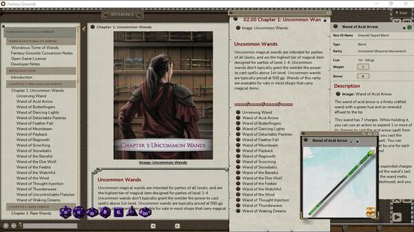 Fantasy Grounds - The Wondrous Tome of Wands