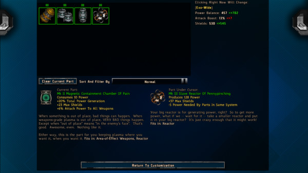 Screenshot z Bionic Dues