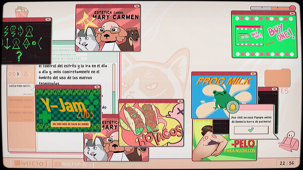 Screenshot z MailPop