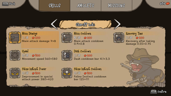 Screenshot z 9 lives to defend