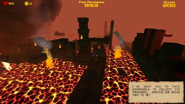 Inferno Quest: Journey Through the Lava Cavern.