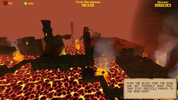Inferno Quest: Journey Through the Lava Cavern.