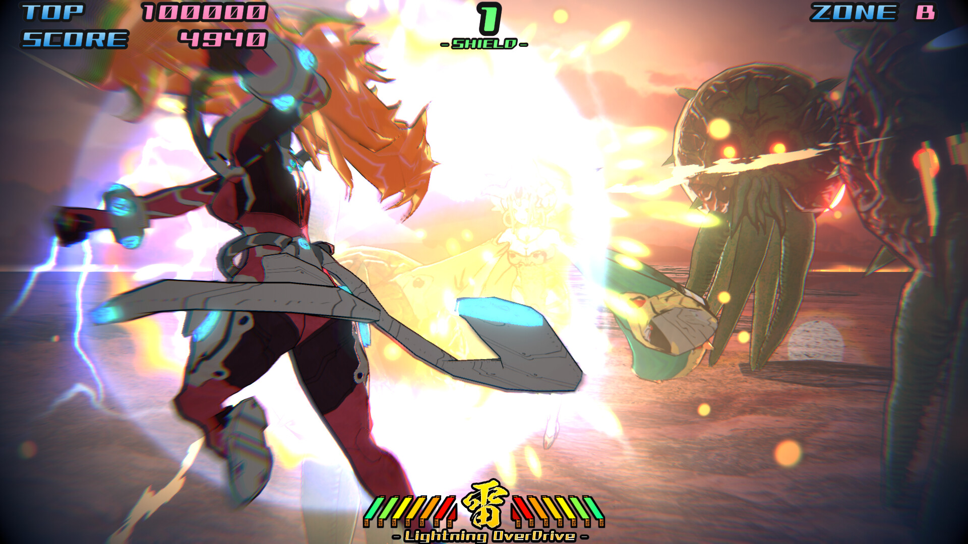 screenshot of 閃攻機人アスラ - ASURA THE STRIKER - 1