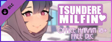 TSUNDERE MILFIN - Office Haram 18+ Small Capsule Image