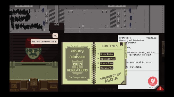 Papers, Please screenshot