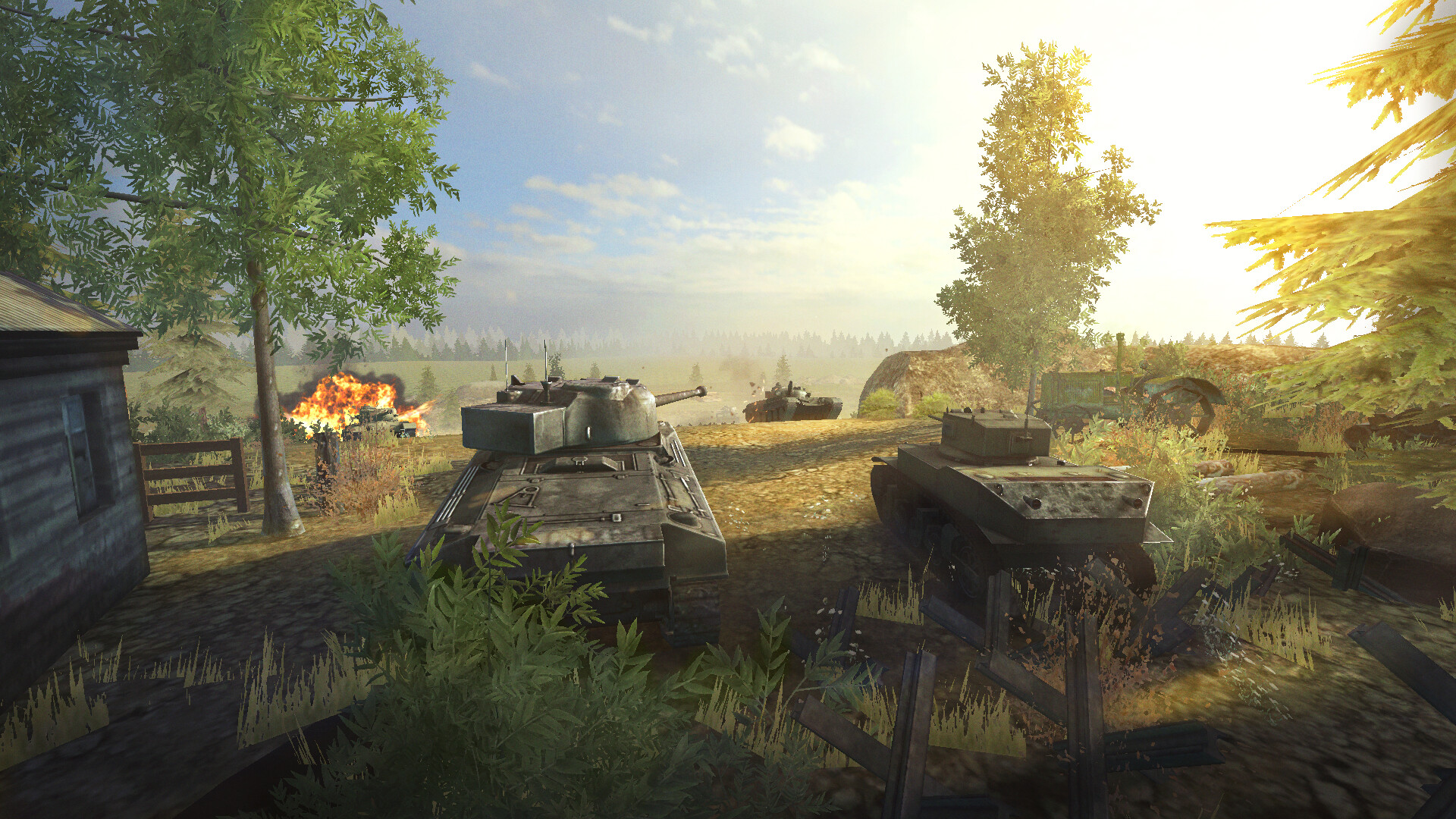 Grand Tanks: WW2 Tank Games screenshot 5