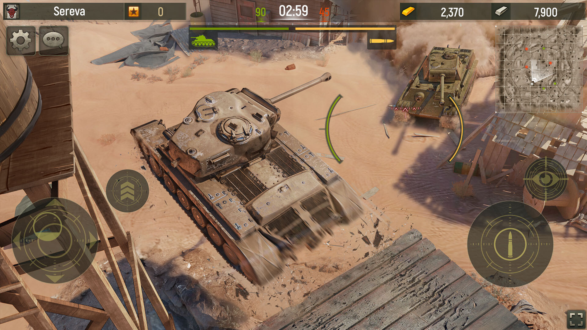 Grand Tanks: WW2 Tank Games screenshot 4