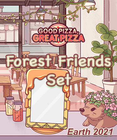 Good Pizza, Great Pizza - Forest Friends Set - Earth 2021