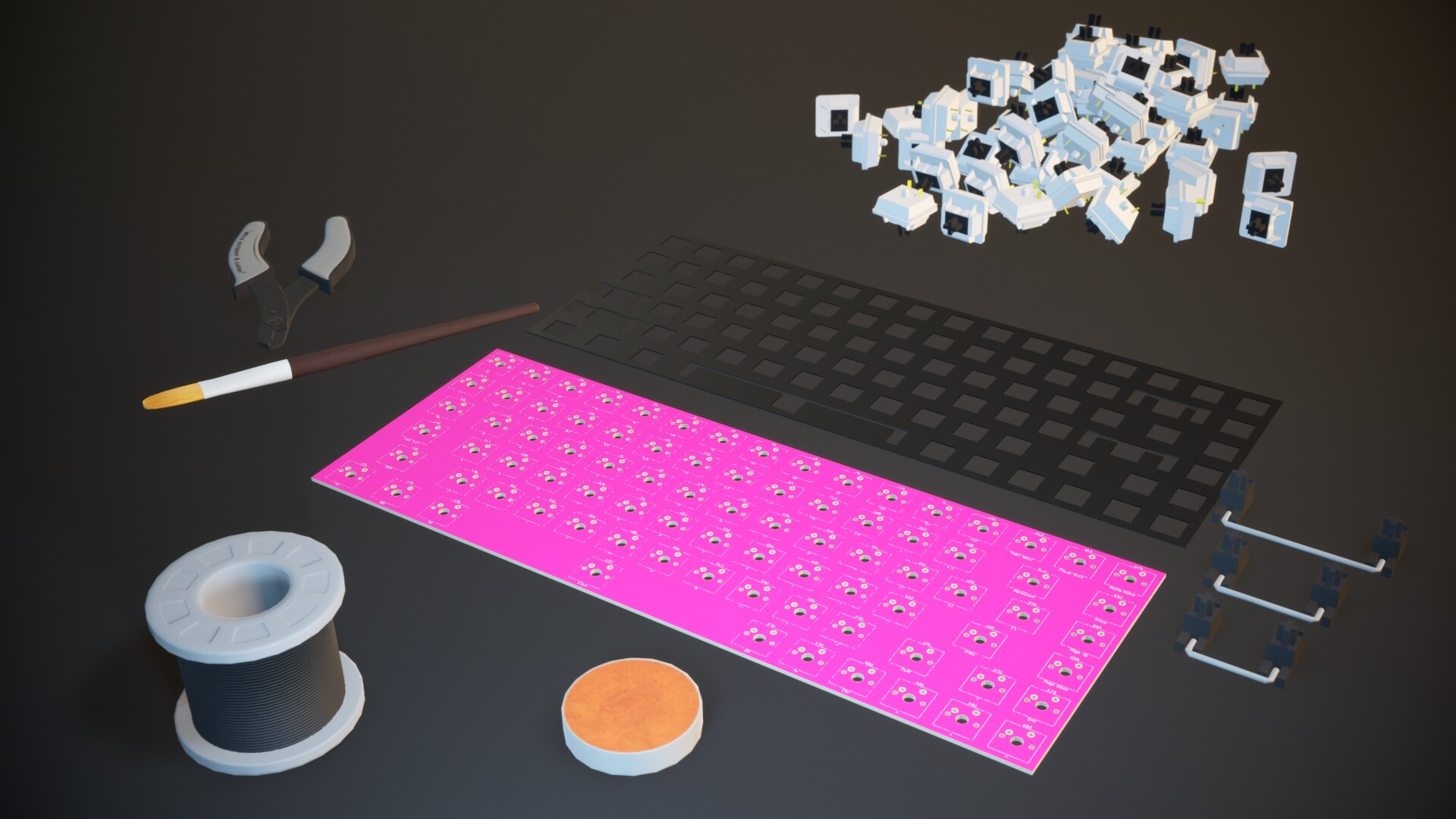 Mechanical Keyboard Building Simulator screenshot 4