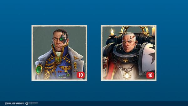 World of Warships × Warhammer 40,000: Imperium of Man Commander Pack