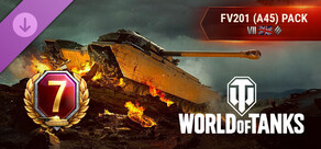 World of Tanks — FV201 (A45) Pack (VII British Heavy Tank)