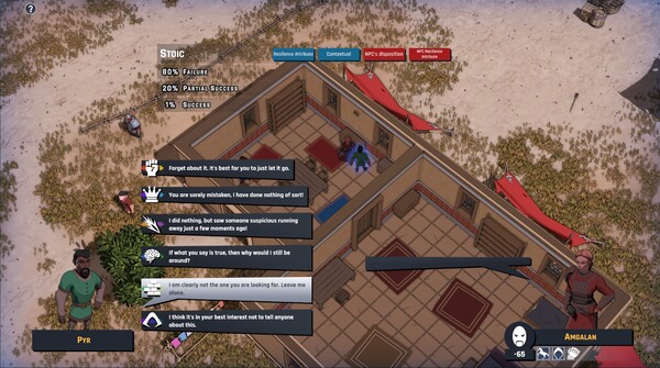Screenshot z Dustgrave: A Sandbox RPG