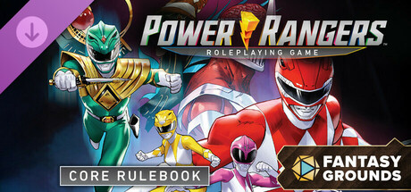 Fantasy Grounds - Power Rangers Roleplaying Game Core Rulebook cover art