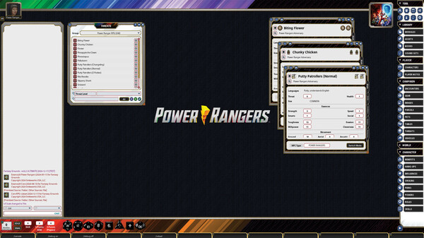 Fantasy Grounds - Power Rangers Roleplaying Game Core Rulebook