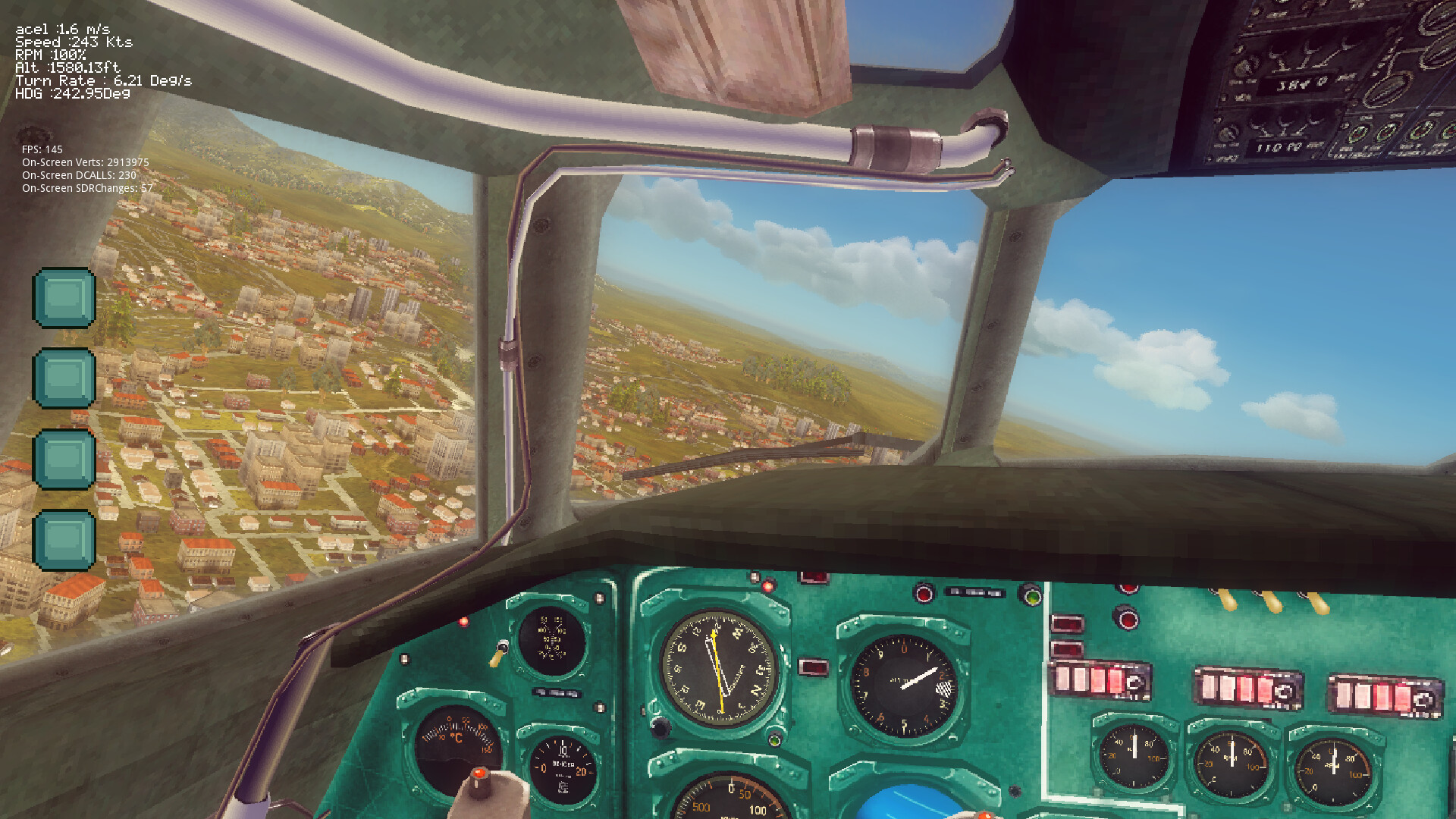 Legendary Pilots flightsim screenshot