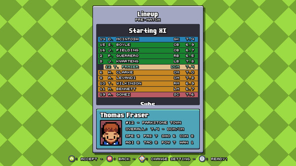 Screenshot z Bang Average Football