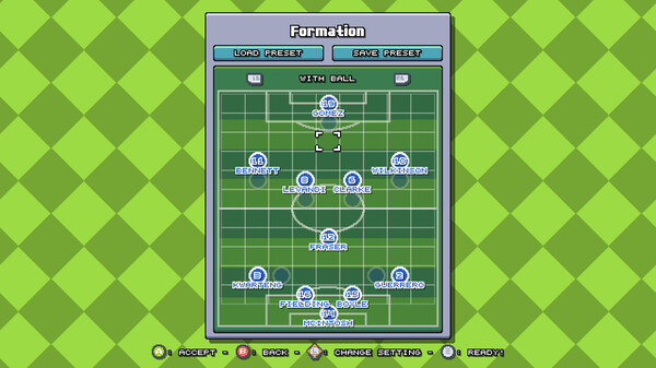 Screenshot z Bang Average Football