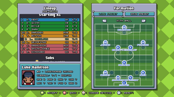 Bang Average Football – Play, Manage, Create