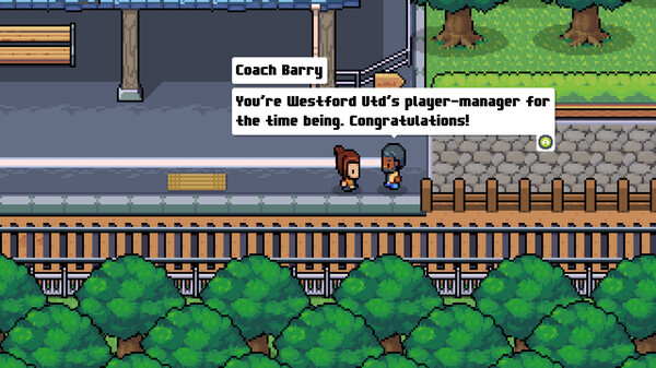 Screenshot z Bang Average Football