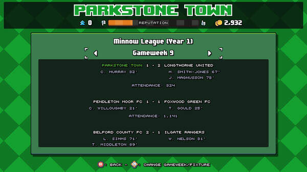 Screenshot z Bang Average Football