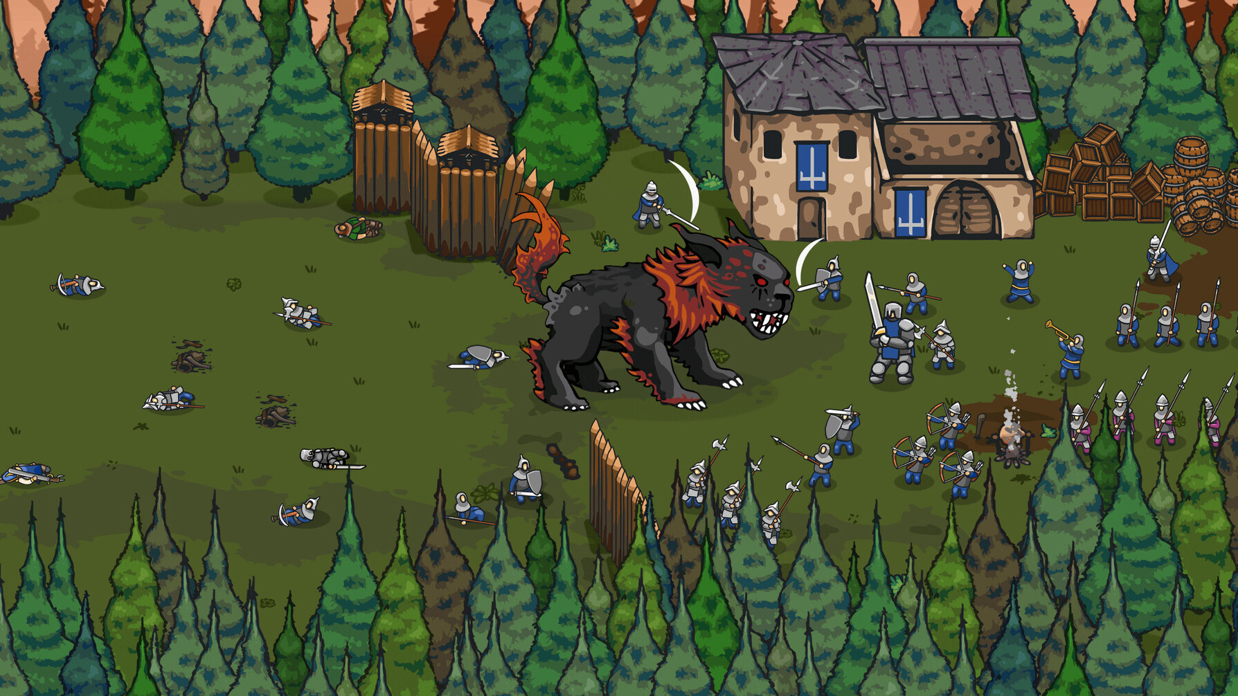 Monster Run: Downfall of the Empire gameplay screenshot 1