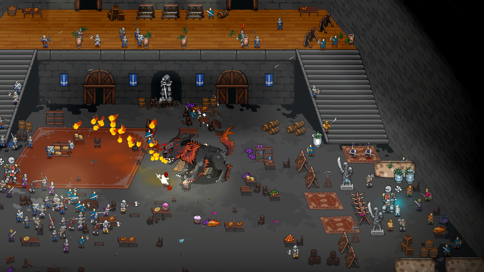 Monster Run: Downfall of the Empire gameplay screenshot 2