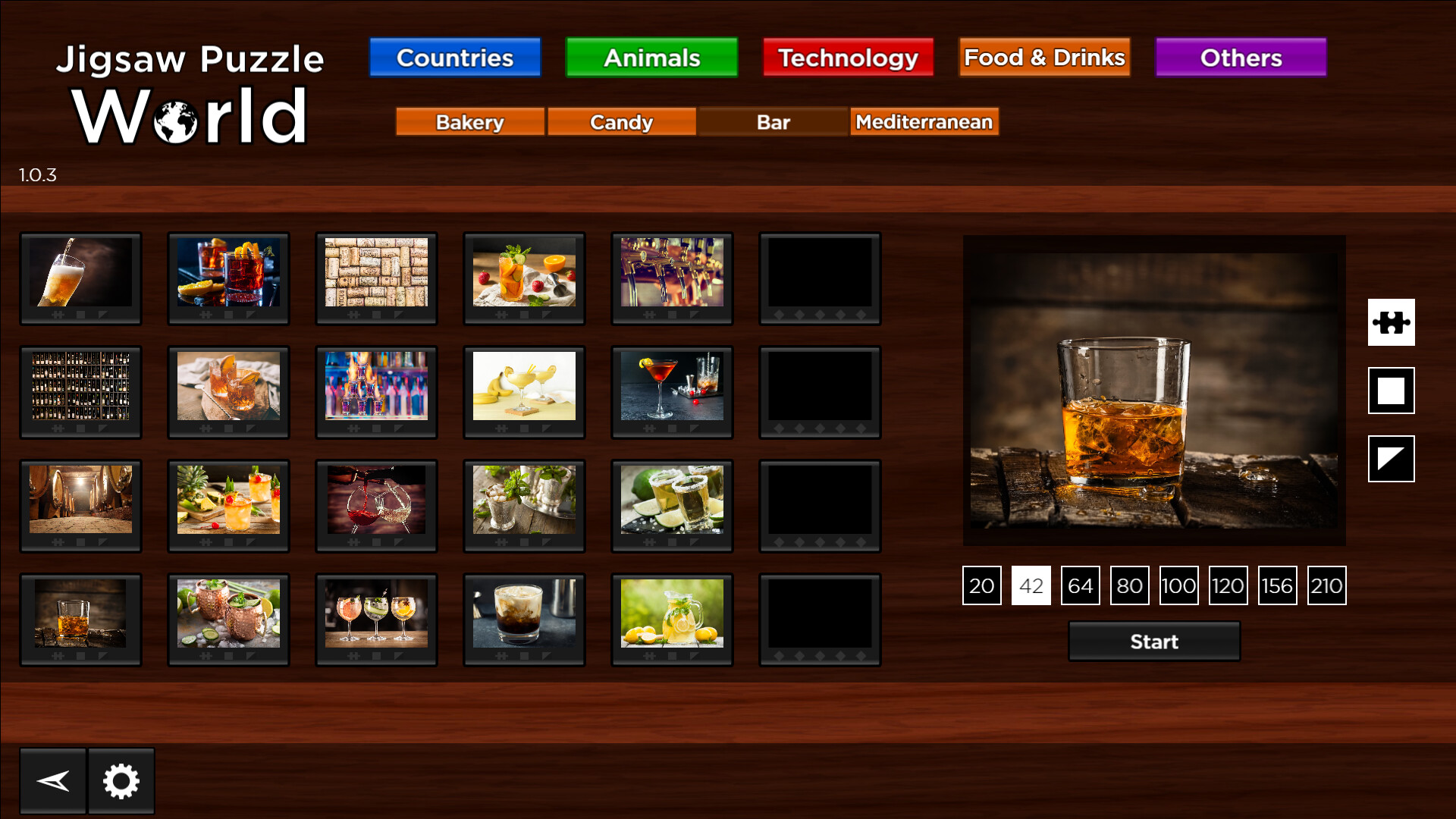 Jigsaw Puzzle World - Bar Drinks PC gameplay screenshot 6 of 6