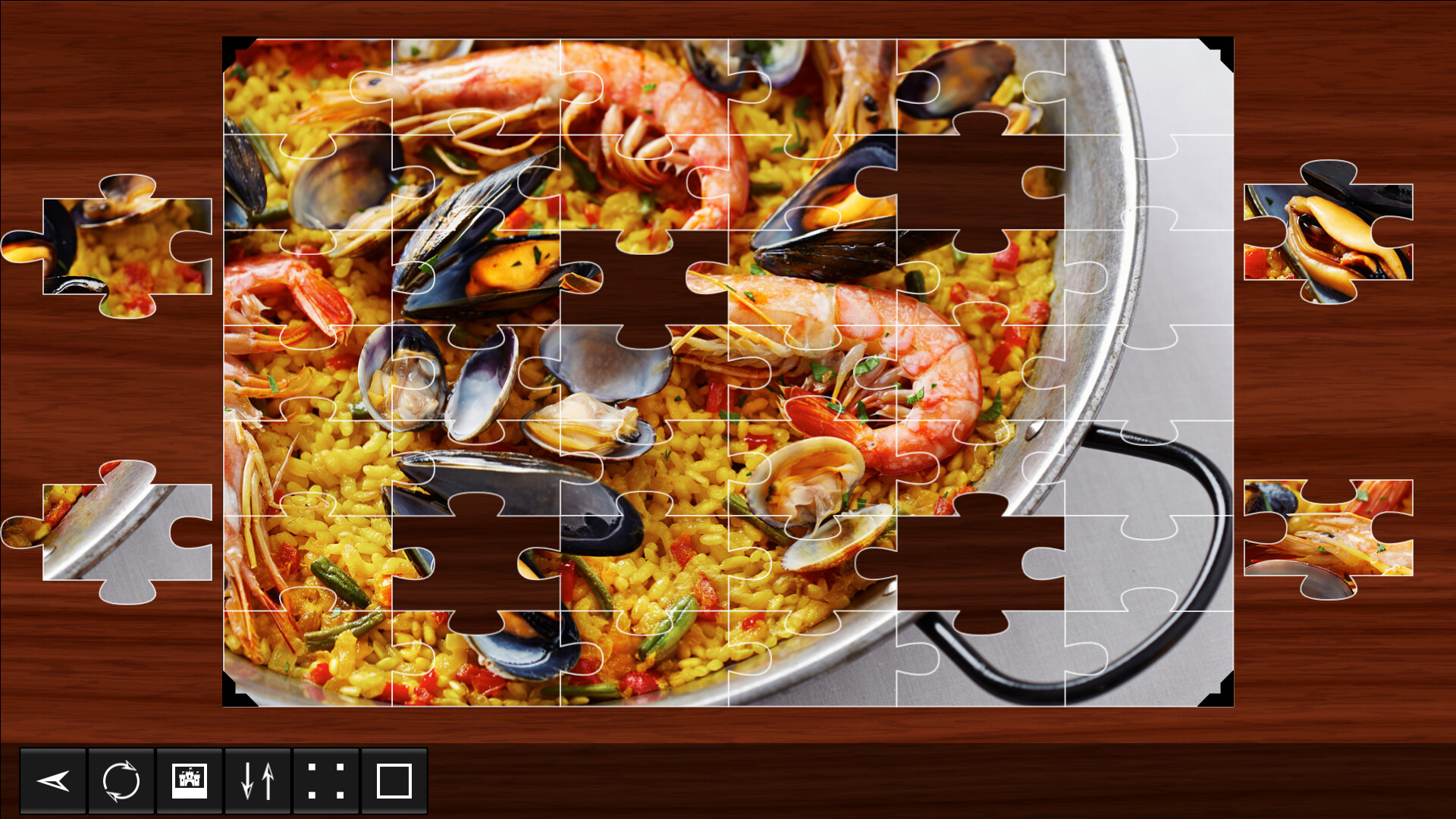 Jigsaw Puzzle World - Mediterranean Foodのスクリーンショット 1