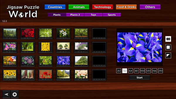 Jigsaw Puzzle World - Plants