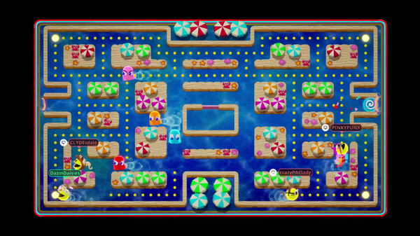 PAC-MAN Mega Tunnel Battle: Chomp Champs - Lunar Animals PAC screenshot 3