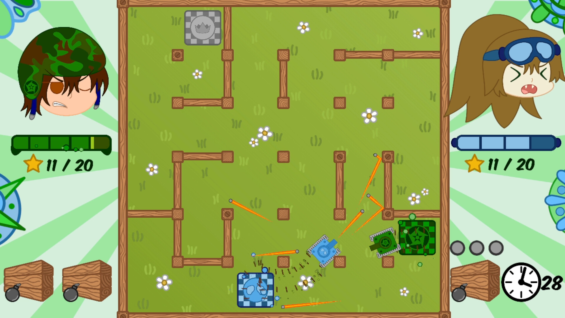 Racing Tanks! screenshot 2
