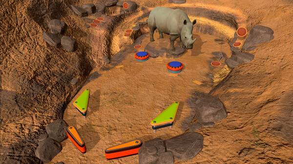 Screenshot z Safari Pinball