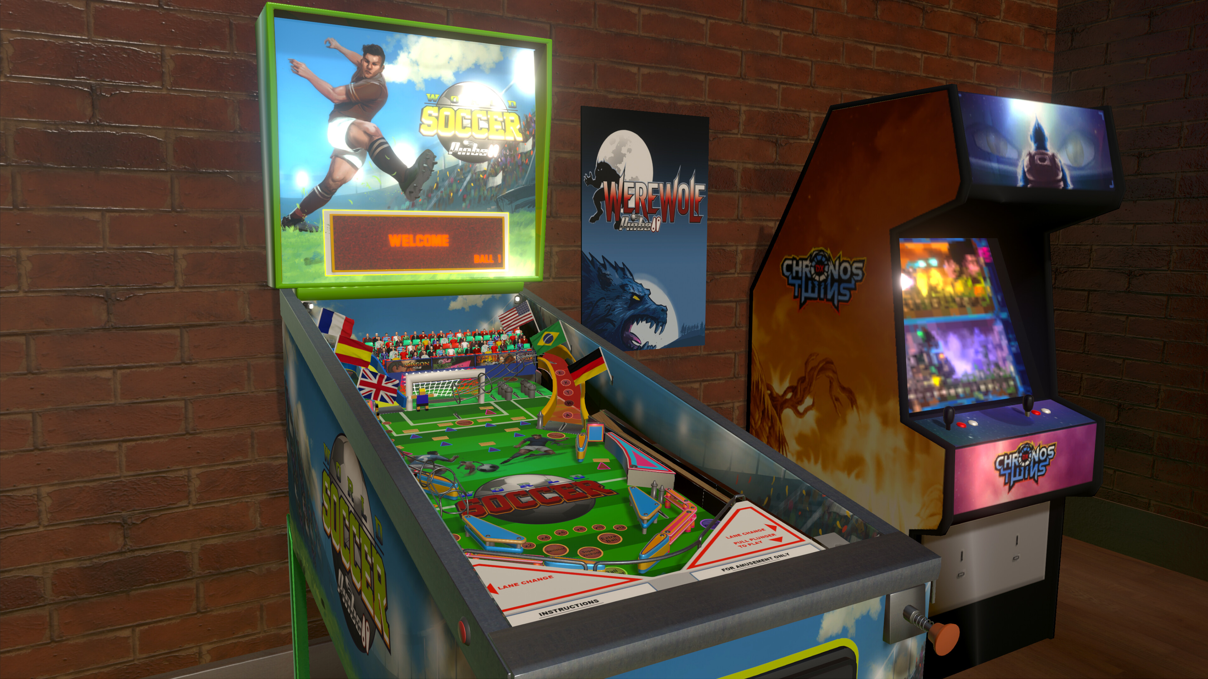 World Soccer Pinball