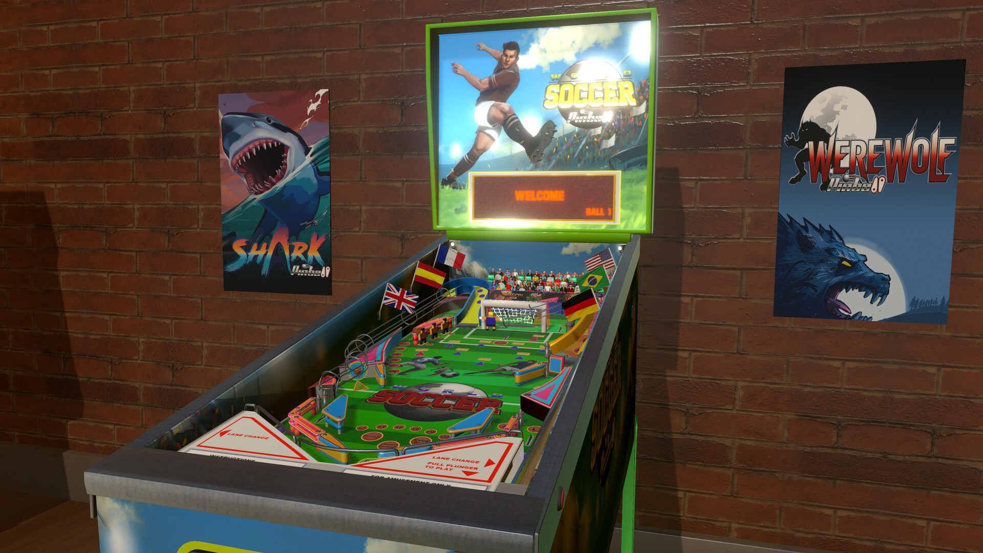 #2. World Soccer Pinball (Steam) 由: Super PowerUp Games