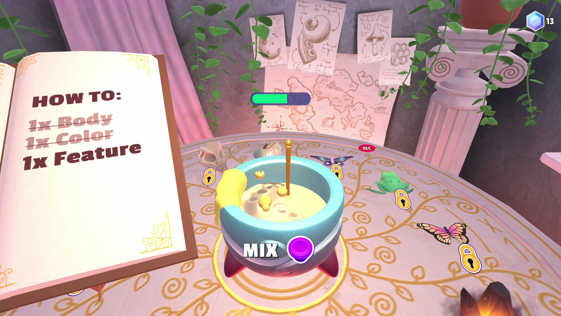 Скриншот игры Mystical Mixing - 2