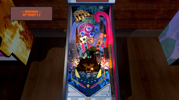 Screenshot z Werewolf Pinball