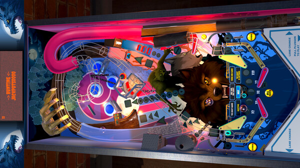 Screenshot z Werewolf Pinball