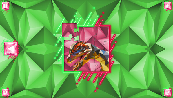 Скриншот 2 из игры Poly Jigsaw: Dinosaurs