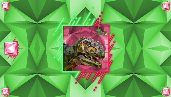 Скриншот 4 из игры Poly Jigsaw: Dinosaurs