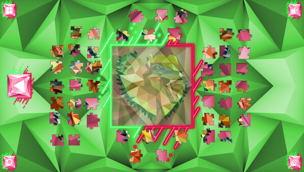 Скриншот 5 из игры Poly Jigsaw: Dinosaurs