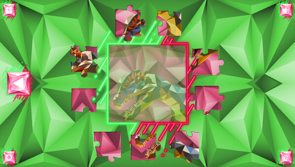 Скриншот 1 из игры Poly Jigsaw: Dinosaurs