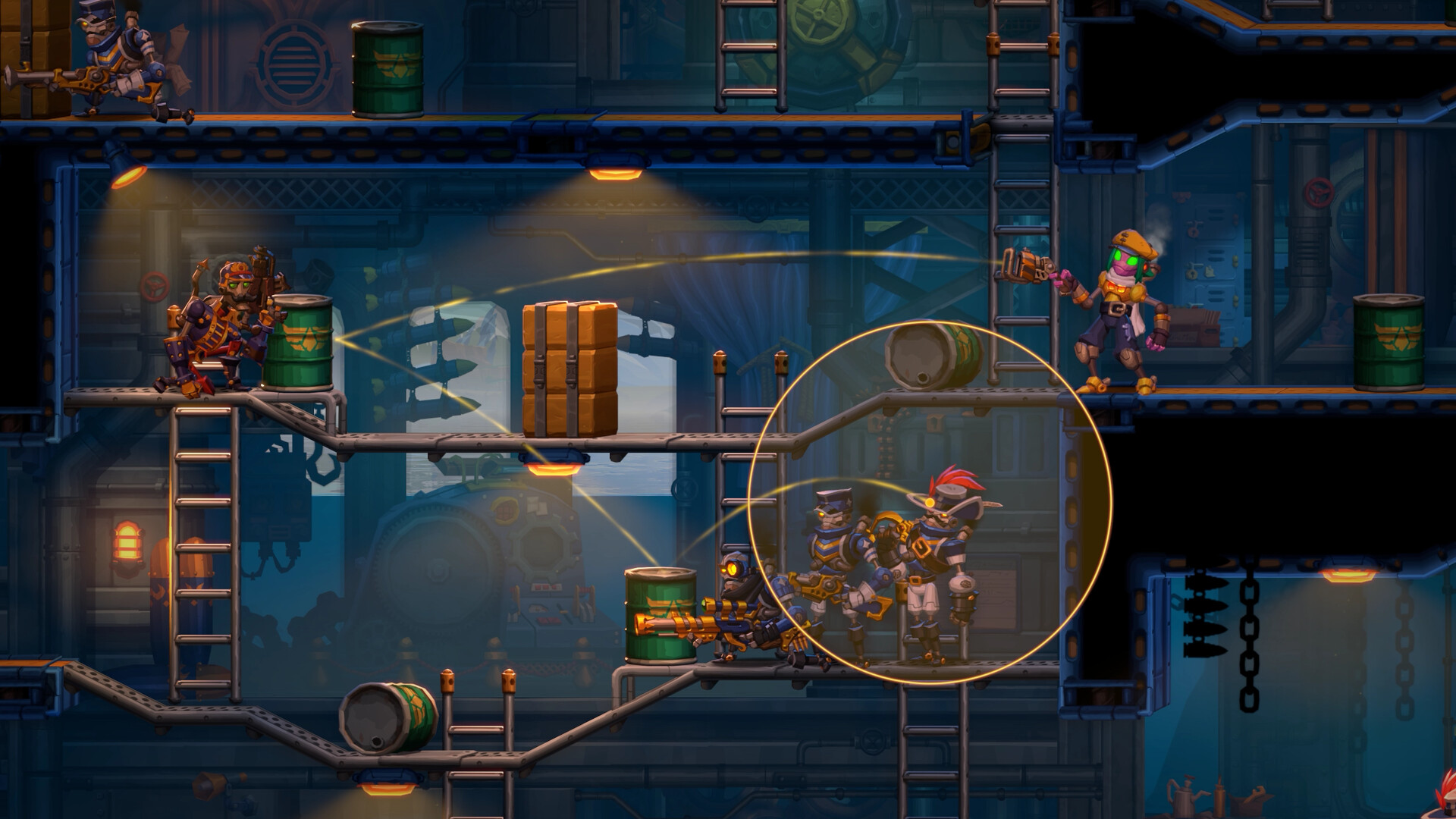 screenshot of SteamWorld Heist II 2