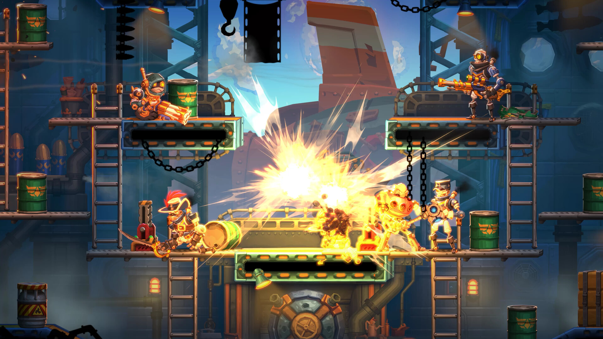 screenshot of SteamWorld Heist II 9