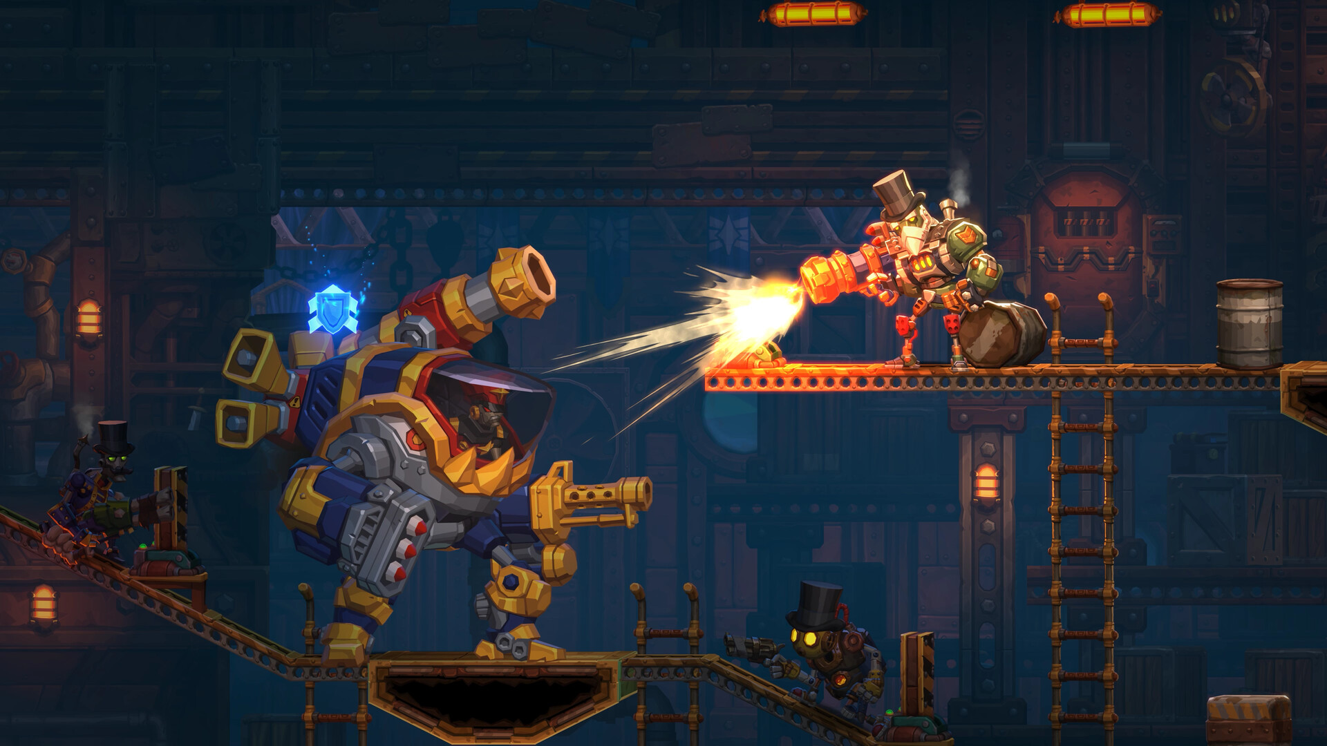 screenshot of SteamWorld Heist II 7