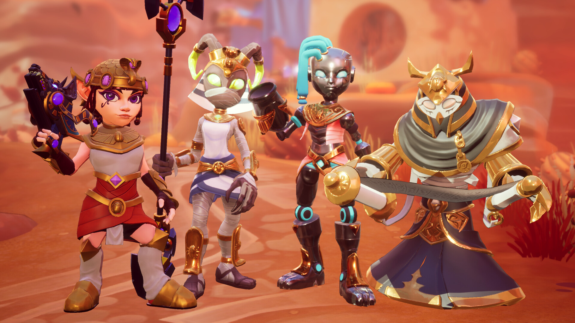 Dungeon Defenders: Awakened - Egyptian Costumes Featured Screenshot #1