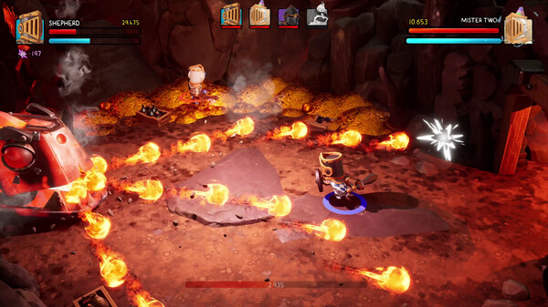 Screenshot of Big Helmet Heroes