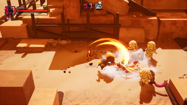 Screenshot of Big Helmet Heroes
