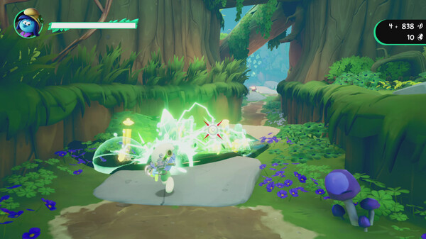 蓝精灵2：绿石之囚-游戏截图